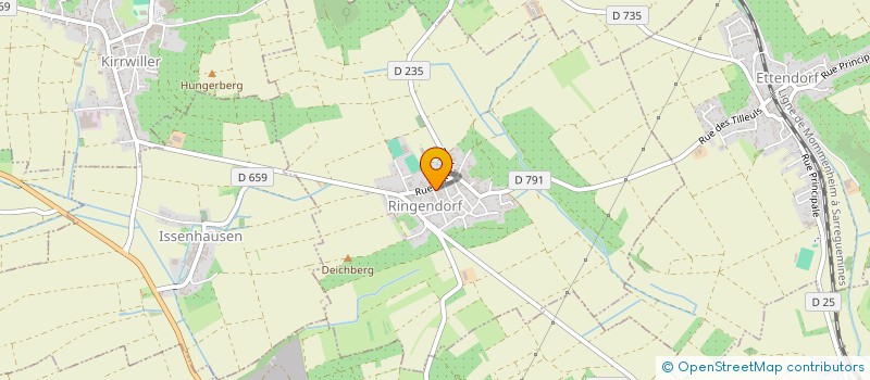 localisation de l'entreprise MONSIEUR LOUIS LEISER  RINGENDORF
