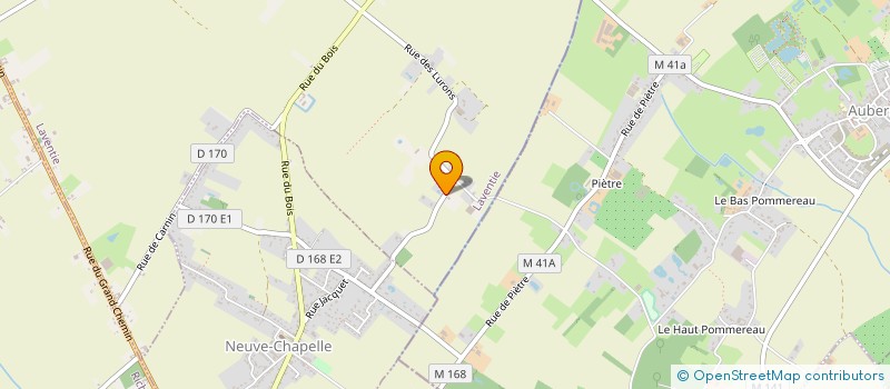 localisation de l'entreprise MONSIEUR LOUIS LELEU à LAVENTIE