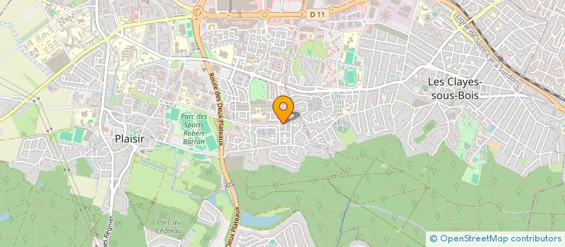 localisation de l'entreprise MONSIEUR LOUIS LELONG  PLAISIR