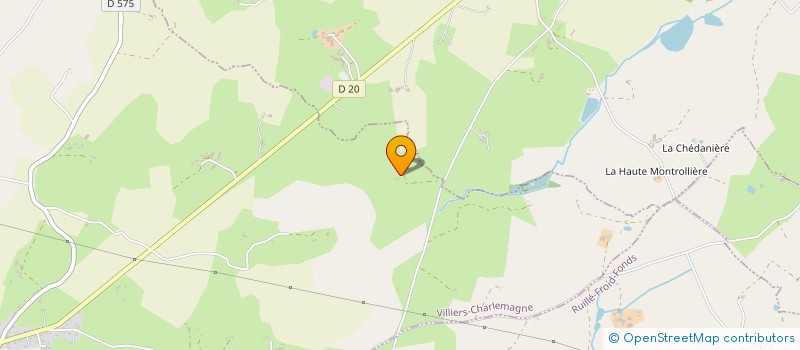 localisation de l'entreprise MONSIEUR LOUIS LEMESLE  VILLIERS-CHARLEMAGNE