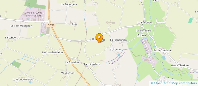 localisation de l'entreprise MONSIEUR LOUIS LEMONNIER à LA SELLE-EN-LUITRE