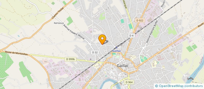 localisation de l'entreprise MONSIEUR LOUIS LENGLART  GAILLAC