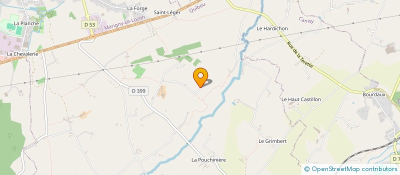 localisation de l'entreprise MONSIEUR LOUIS LENOIR  QUIBOU