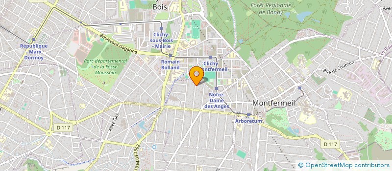 localisation de l'entreprise MONSIEUR LOUIS LENOIR  MONTFERMEIL