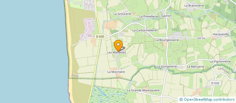 localisation de l'entreprise MONSIEUR LOUIS LEPREST à PIROU