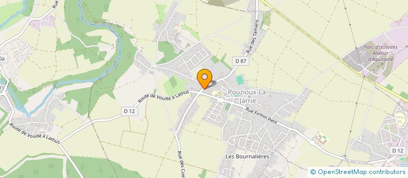 localisation de l'entreprise MONSIEUR LOUIS LEPRETRE  VOUNEUIL-SOUS-BIARD