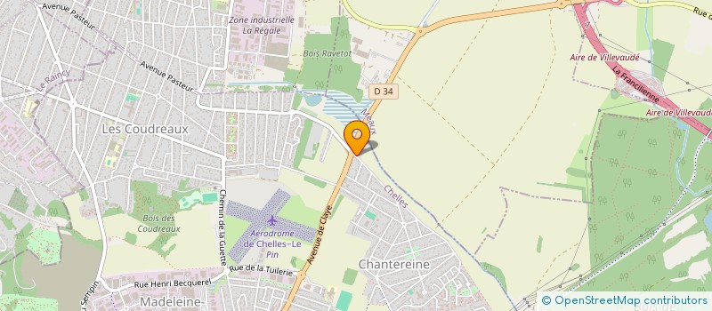 localisation de l'entreprise MONSIEUR LOUIS LEPRINCE  CHELLES