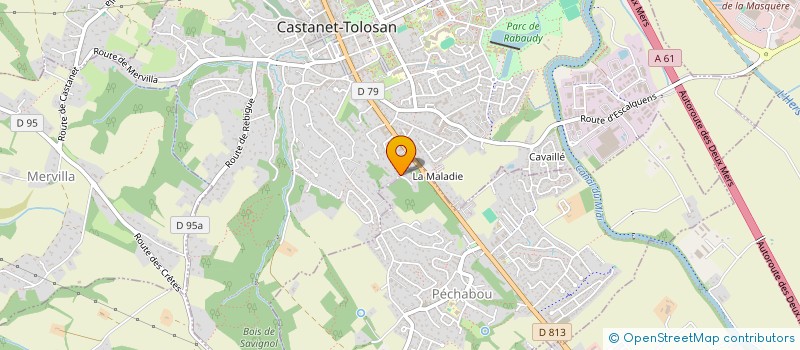 localisation de l'entreprise MONSIEUR LOUIS LEROUX à CASTANET-TOLOSAN