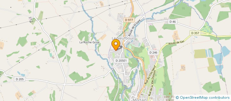 localisation de l'entreprise MONSIEUR LOUIS LEROY  ROMAGNY FONTENAY