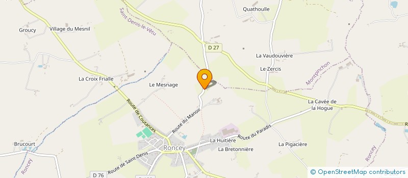 localisation de l'entreprise MONSIEUR LOUIS LESOIMIER  RONCEY