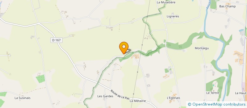 localisation de l'entreprise MONSIEUR LOUIS LETISSIER  COUESMES-VAUCE