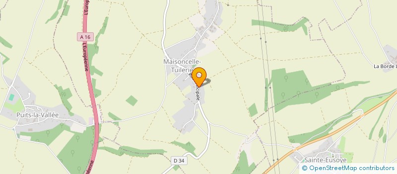 localisation de l'entreprise MONSIEUR LOUIS LETORT  MAISONCELLE-TUILERIE