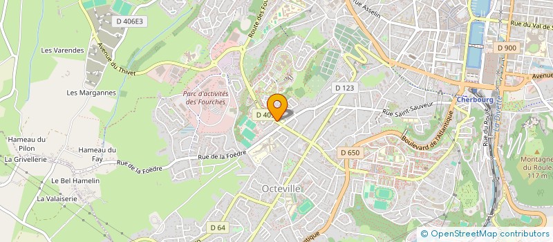 localisation de l'entreprise MONSIEUR LOUIS LETULLIER  CHERBOURG-EN-COTENTIN