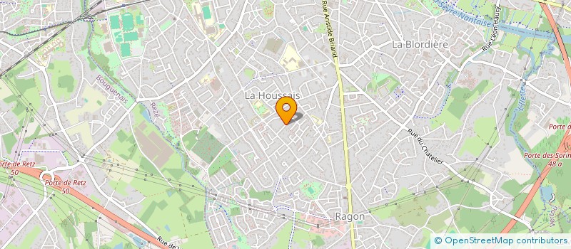 localisation de l'entreprise MONSIEUR LOUIS LEVALLET  REZE