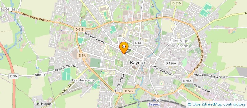 localisation de l'entreprise MONSIEUR LOUIS LEVESQUE à BAYEUX