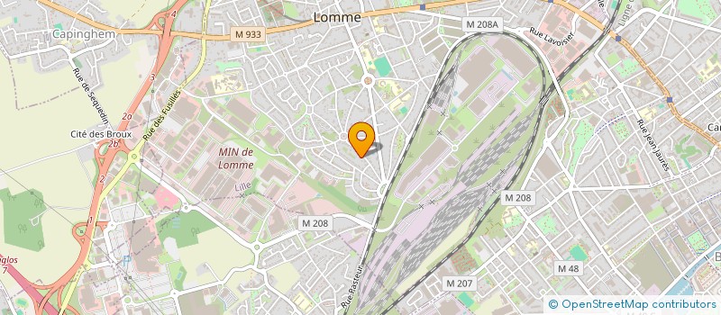 localisation de l'entreprise MONSIEUR LOUIS LHEUREUX à LILLE