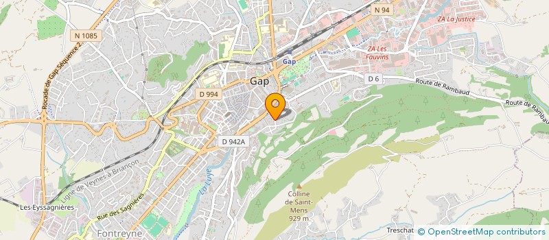 localisation de l'entreprise MONSIEUR LOUIS LIMOUZIN  GAP