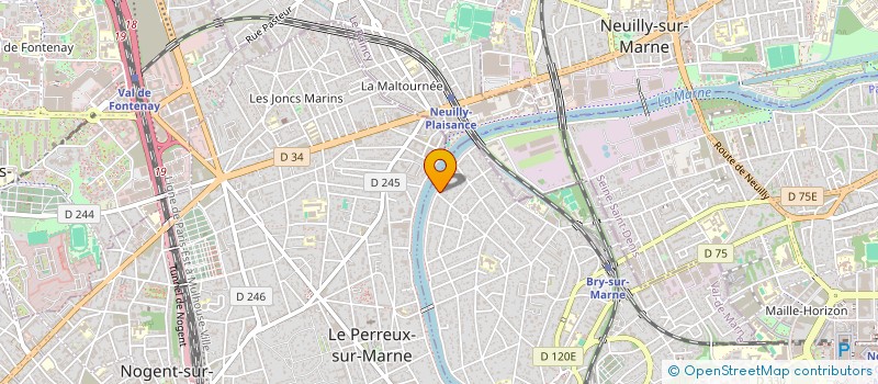 localisation de l'entreprise MONSIEUR LOUIS LIOGIER à BRY-SUR-MARNE
