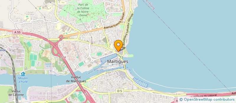 localisation de l'entreprise MONSIEUR LOUIS LIPARI à MARTIGUES