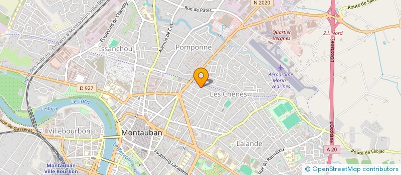 localisation de l'entreprise MONSIEUR LOUIS LIZE  MONTAUBAN