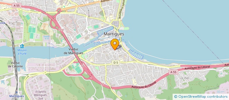 localisation de l'entreprise MONSIEUR LOUIS LOPEZ à MARTIGUES