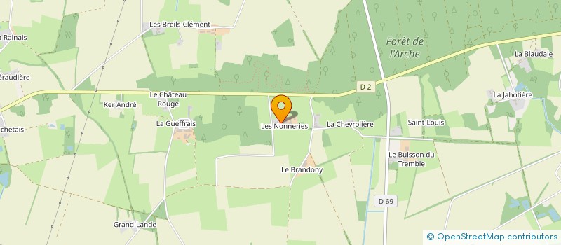 localisation de l'entreprise MONSIEUR LOUIS LOQUET à ABBARETZ