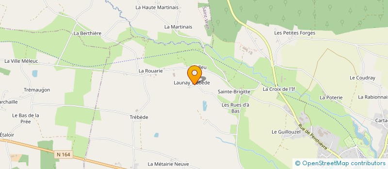 localisation de l'entreprise MONSIEUR LOUIS LORAND à MERDRIGNAC