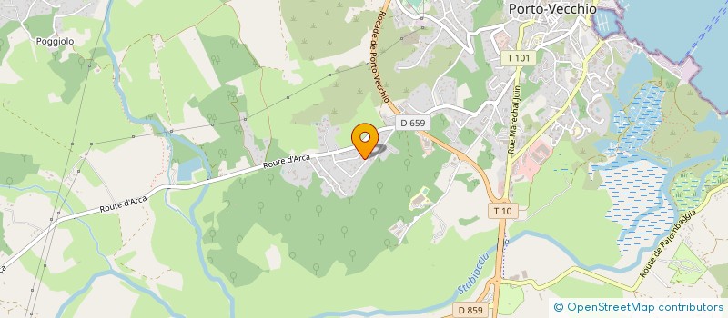 localisation de l'entreprise MONSIEUR LOUIS LORENZELLI  PORTO-VECCHIO