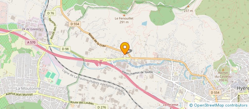 localisation de l'entreprise MONSIEUR LOUIS-LORIS KOZAK à HYERES