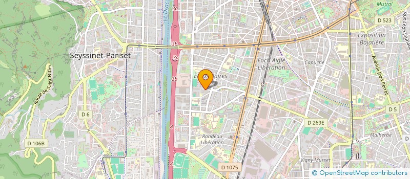 localisation de l'entreprise MONSIEUR LOUIS LOUIS DUCONGE à GRENOBLE