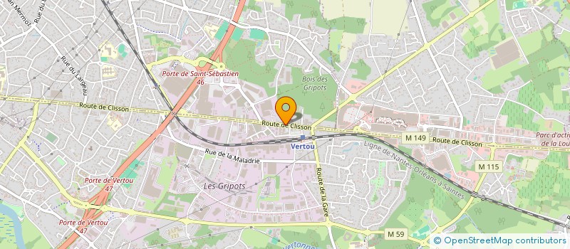 localisation de l'entreprise MONSIEUR LOUIS LUNEAU  SAINT-SEBASTIEN-SUR-LOIRE