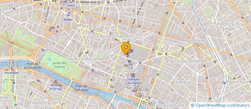 localisation de l'entreprise MONSIEUR LOUIS LUYDLIN  PARIS