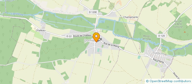 localisation de l'entreprise MONSIEUR LOUIS MAAZA  DORMELLES