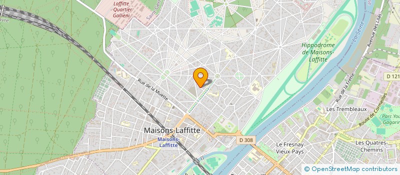 localisation de l'entreprise MONSIEUR LOUIS MACARDIER à MAISONS-LAFFITTE