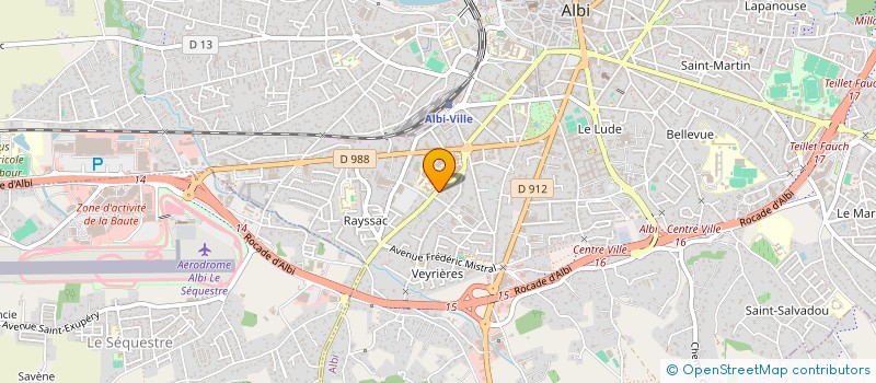 localisation de l'entreprise MONSIEUR LOUIS MACCHION à ALBI