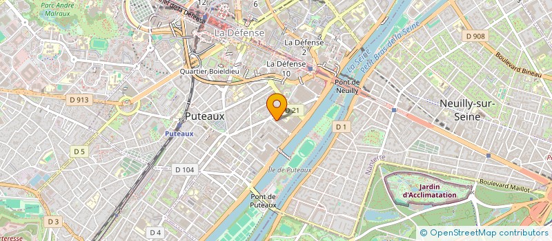 localisation de l'entreprise MONSIEUR LOUIS MADJID PARNIANPOUR  PUTEAUX