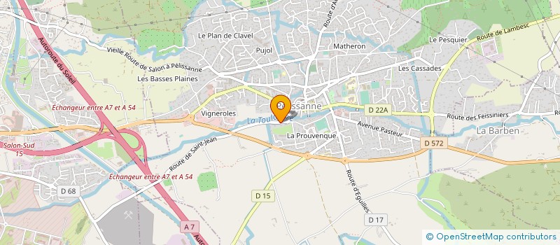 localisation de l'entreprise MONSIEUR LOUIS MAGNIEN à PELISSANNE