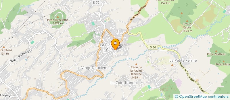 localisation de l'entreprise MONSIEUR LOUIS MAILLOT à LE TAMPON