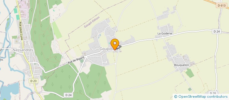 localisation de l'entreprise MONSIEUR LOUIS MAILLOT  GOUPIL-OTHON