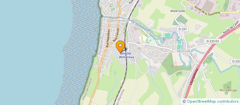 localisation de l'entreprise MONSIEUR LOUIS MAISONNAVE  BENIFONTAINE