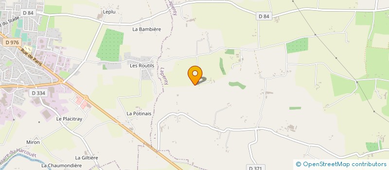 localisation de l'entreprise MONSIEUR LOUIS MANCEL  LAPENTY