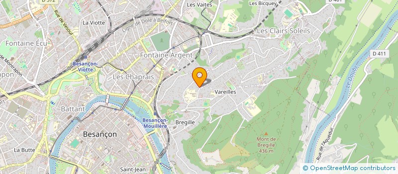 localisation de l'entreprise MONSIEUR LOUIS MANIEZ  BESANCON