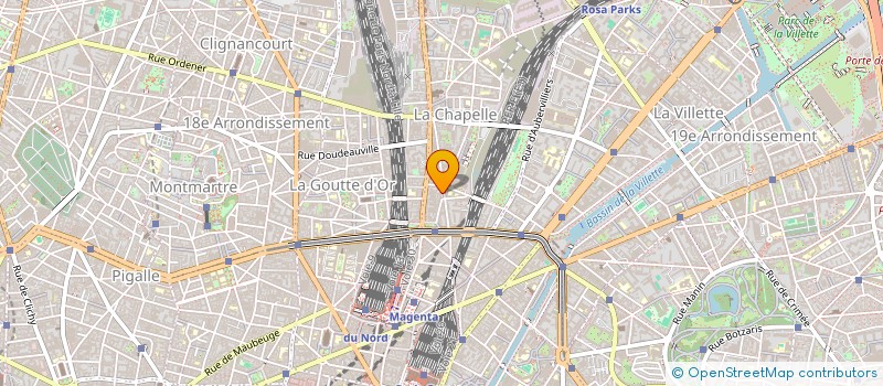 localisation de l'entreprise MONSIEUR LOUIS MARCHAND  PARIS