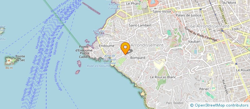 localisation de l'entreprise MONSIEUR LOUIS MARGNAT à MARSEILLE