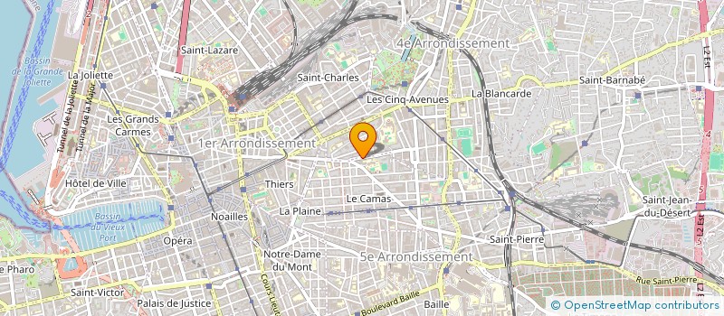 localisation de l'entreprise MONSIEUR LOUIS MARGUERETTAZ à MARSEILLE