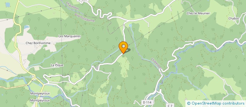 localisation de l'entreprise MONSIEUR LOUIS MARICHAL  PUY-GUILLAUME