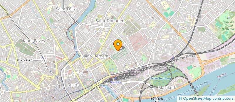 localisation de l'entreprise MONSIEUR LOUIS-MARIE BODET  NANTES