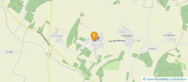 localisation de l'entreprise MONSIEUR LOUIS-MARIE CHAMPINOT à SAINT-ARNOULT-DES-BOIS