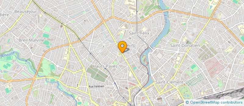 localisation de l'entreprise MONSIEUR LOUIS-MARIE DE PENFENTENYO  NANTES