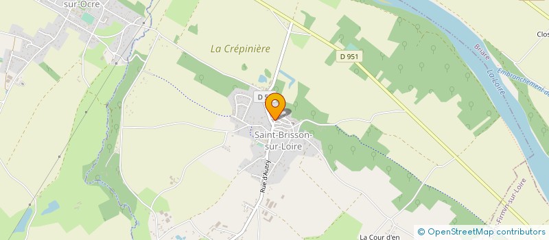localisation de l'entreprise MONSIEUR LOUIS-MARIE DEROIN à SAINT-BRISSON-SUR-LOIRE